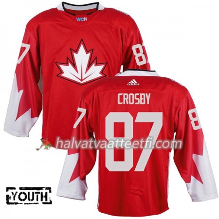 Kanada Pelipaita Sidney Crosby 87 Jääkiekon maailmancupin 2016 Lasten Punainen Paita Kanada Pelipaita Sidney Crosby 87 Jääkiekon maailmancupin 2016 Lasten Punainen Paita